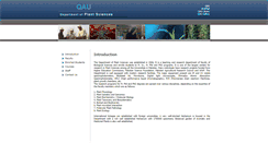 Desktop Screenshot of bps.qau.edu.pk