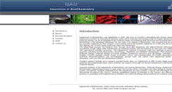 Desktop Screenshot of bch.qau.edu.pk